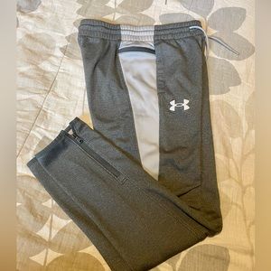 Boys YM Grey Under Armour Joggers